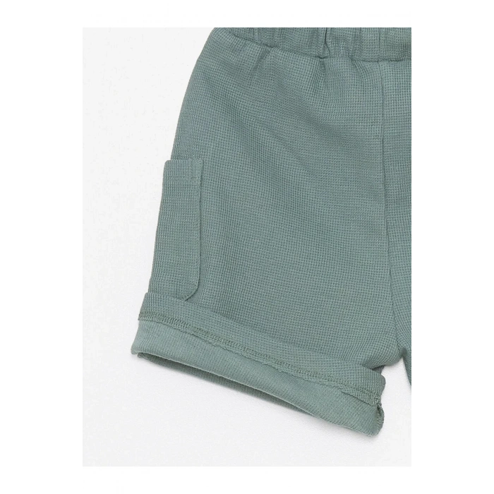 LCW baby Beli Lastikli Basic Erkek Bebek Şort