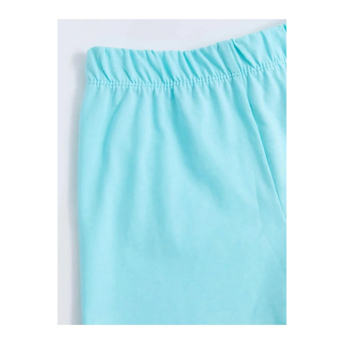 LCW baby Beli Lastikli Basic Kız Bebek Şort