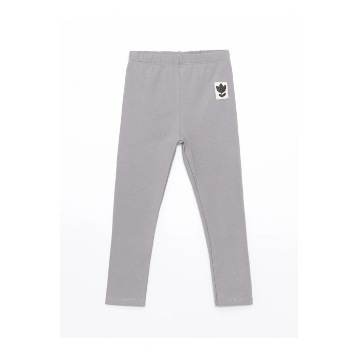 LCW baby Beli Lastikli Basic Kız Bebek Tayt 3lü