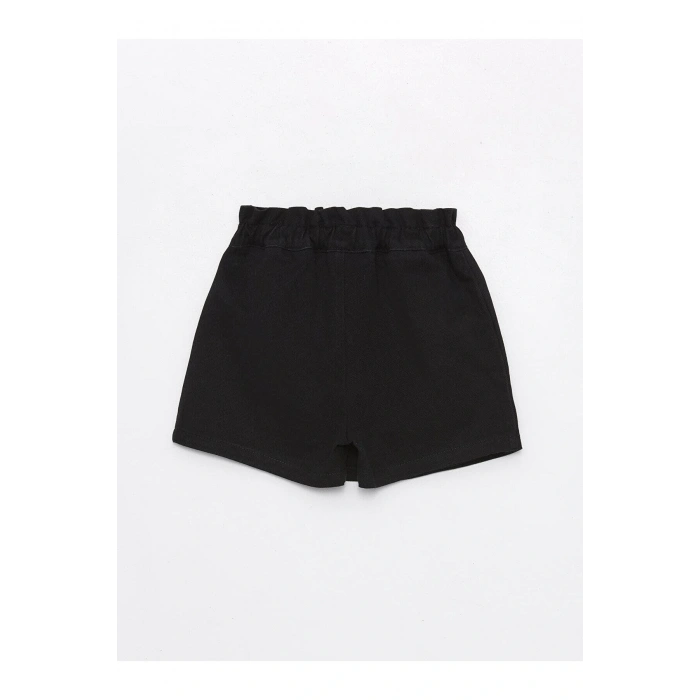 LCW baby Beli Lastikli Kız Bebek Şort Etek