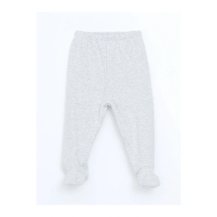 Lcw Baby Ekru Baskılı Beli Lastikli Kız Bebek Pantolon 3lü Daymark