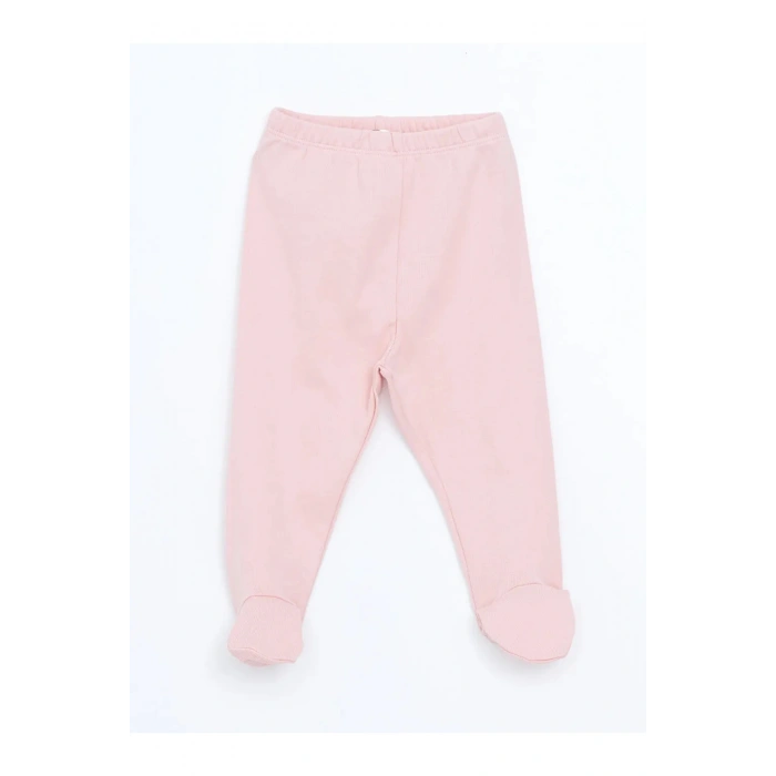 Lcw Baby Ekru Baskılı Beli Lastikli Kız Bebek Pantolon 3lü Daymark