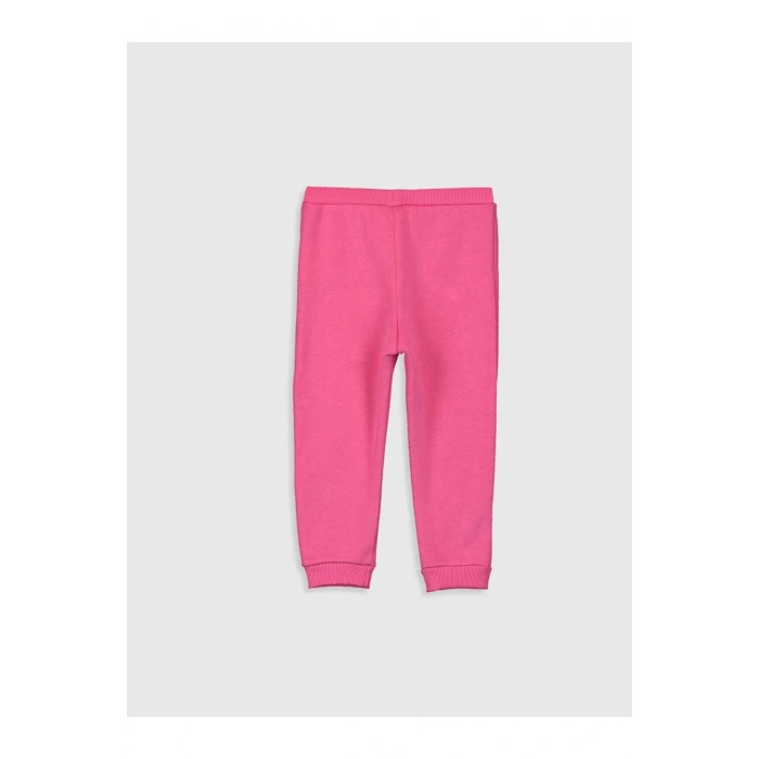 LCW baby Fuşya Kız Bebek Jogger Eşofman Altı