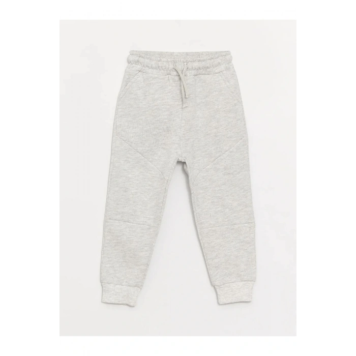 LCW baby Gri Beli Lastikli Erkek Bebek Eşofman Alt