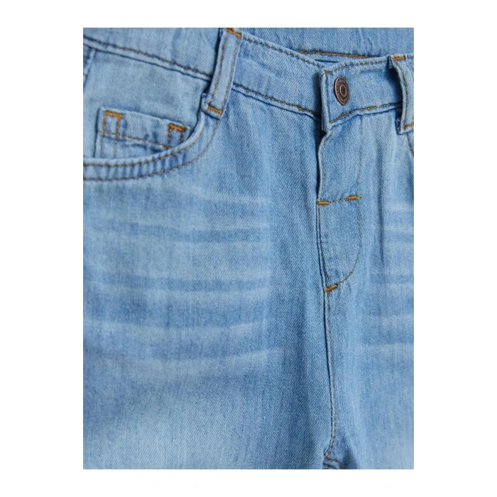 LCW baby İndigo Basic Erkek Bebek Jean Pantolon