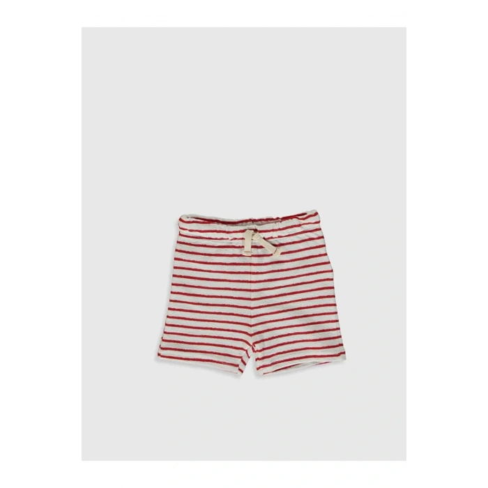 LCW baby Mavi Kısa Kollu Erkek Bebek Takım