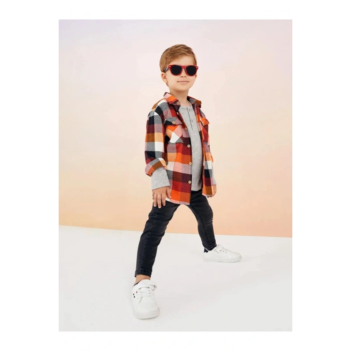 LCW baby Siyah Basic Erkek Bebek Jean Pantolon