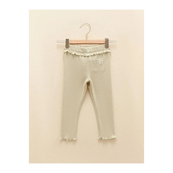 LCW baby Yeşil Beli Lastikli Tayt