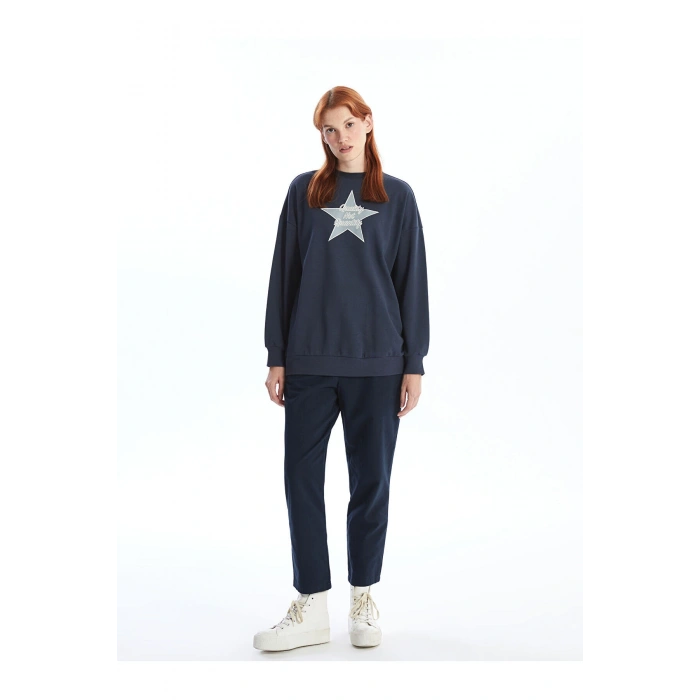 Lcw Beli Lastikli Düz Gabardin Kadın Pantolon