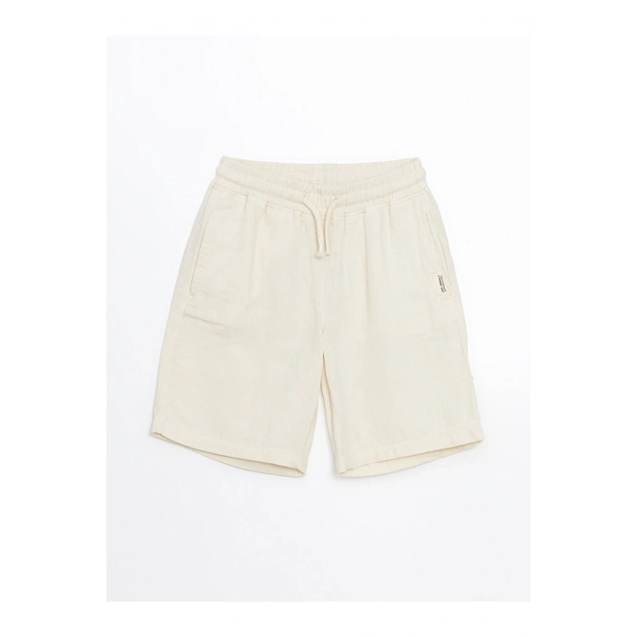 LCW Beli Lastikli Erkek Çocuk Şort