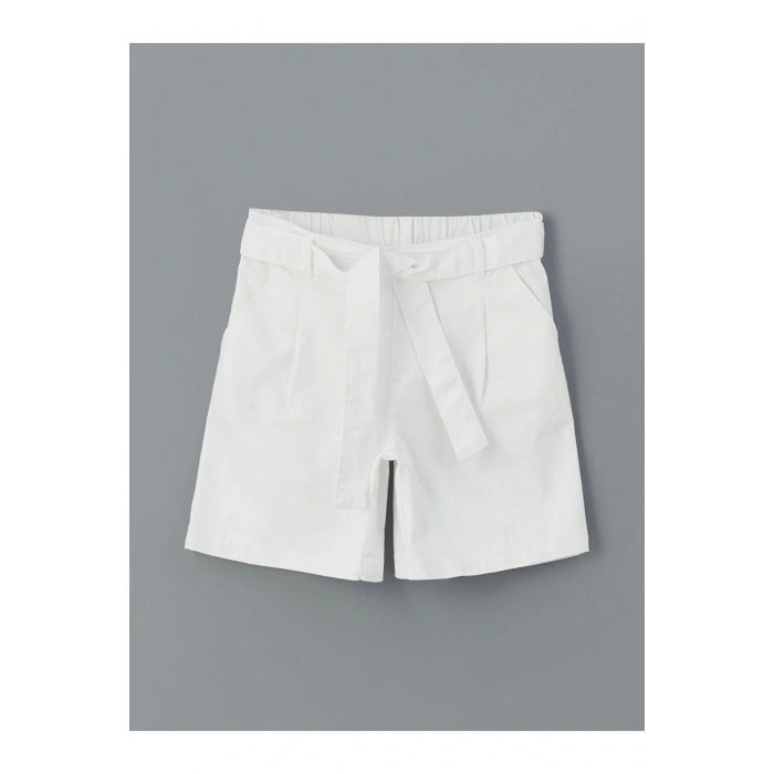 LCW Beli Lastikli Kız Çocuk Şort