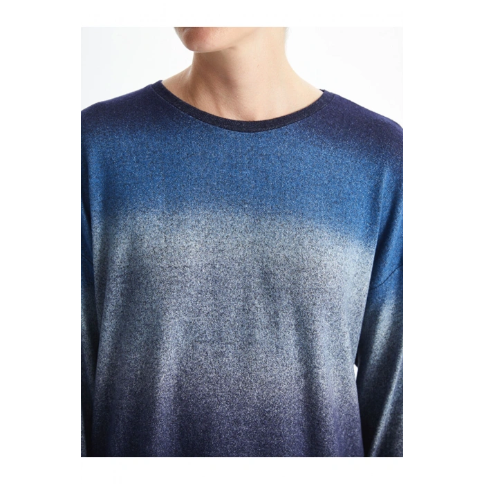 LCW Bisiklet Yaka Batik Kadın Tişört