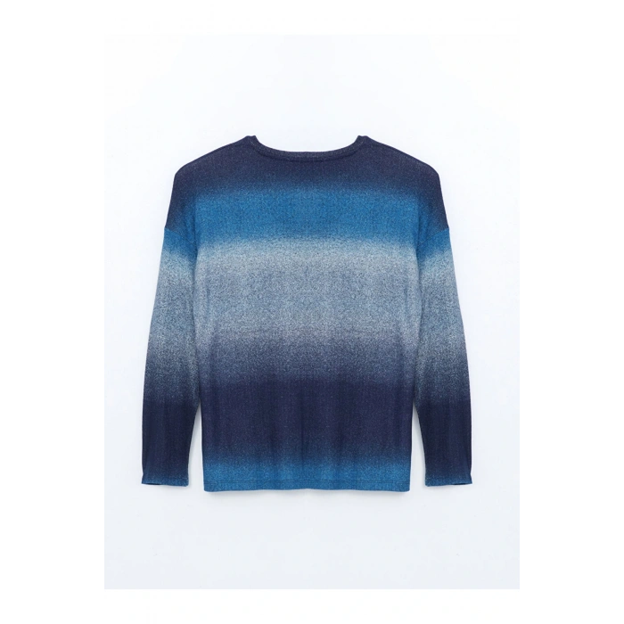 LCW Bisiklet Yaka Batik Kadın Tişört