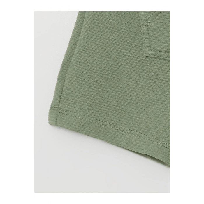 Lcw Bisiklet Yaka Çizgili Erkek Bebek Tişört Ve Şort 2li Takım