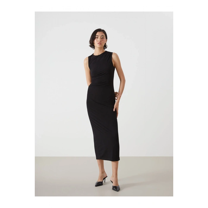 LCW Bisiklet Yaka Kadın Elbise