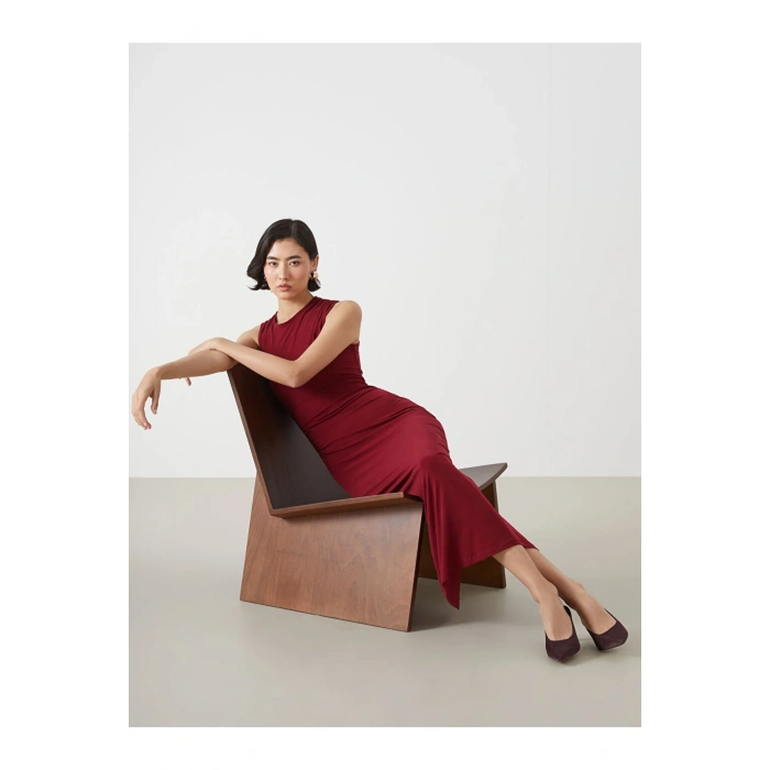 LCW Bisiklet Yaka Kadın Elbise