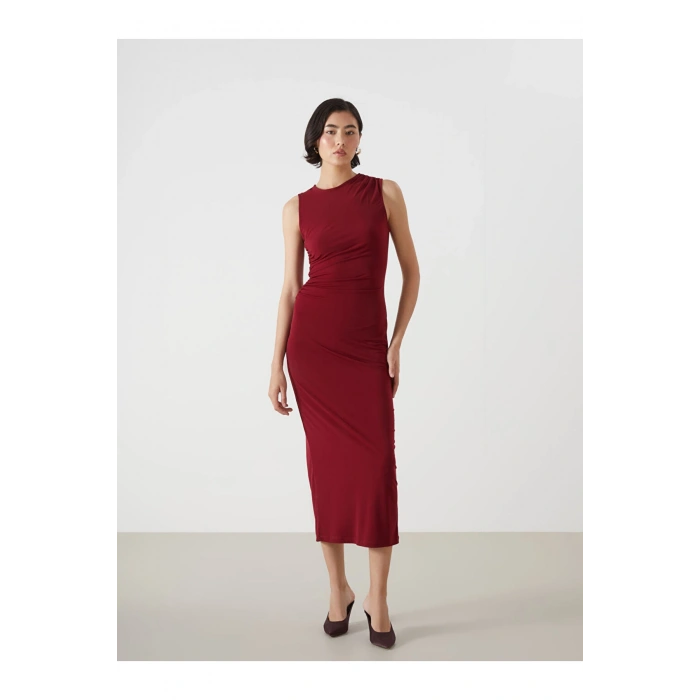 LCW Bisiklet Yaka Kadın Elbise