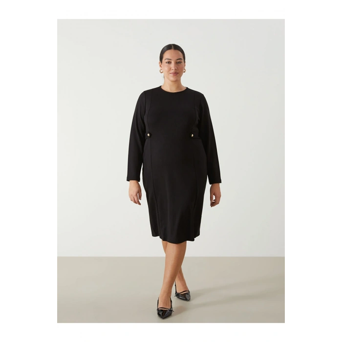 LCW Bisiklet Yaka Kadın Elbise