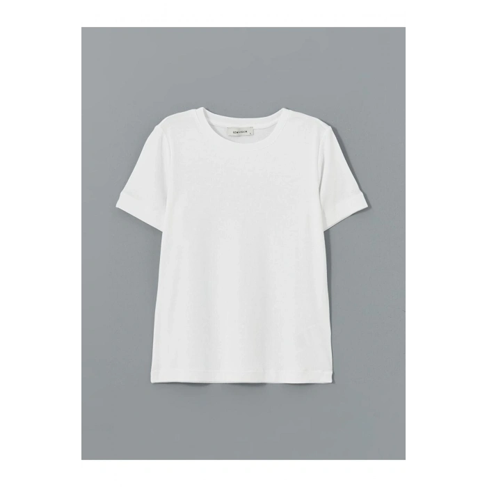 LCW Bisiklet Yaka Kadın Tişört