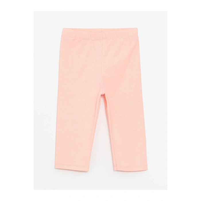 Lcw Bisiklet Yaka Kısa Kollu Baskılı Kız Bebek Tişört Ve Tayt 2li Takım