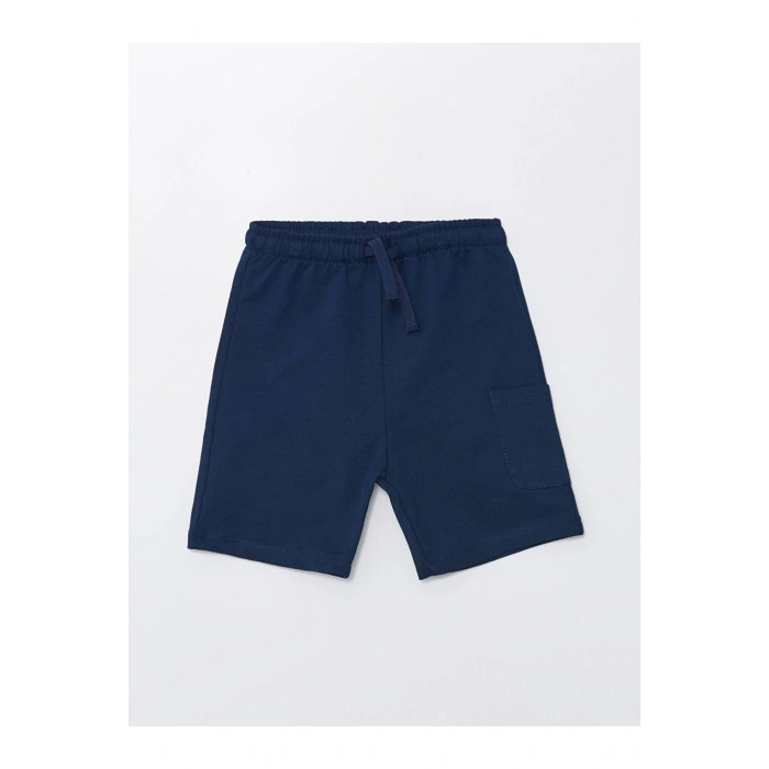 Lcw Bisiklet Yaka Kısa Kollu Nakışlı Erkek Bebek Tişört Ve Şort 2li Takım