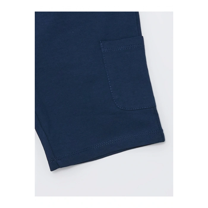 Lcw Bisiklet Yaka Kısa Kollu Nakışlı Erkek Bebek Tişört Ve Şort 2li Takım