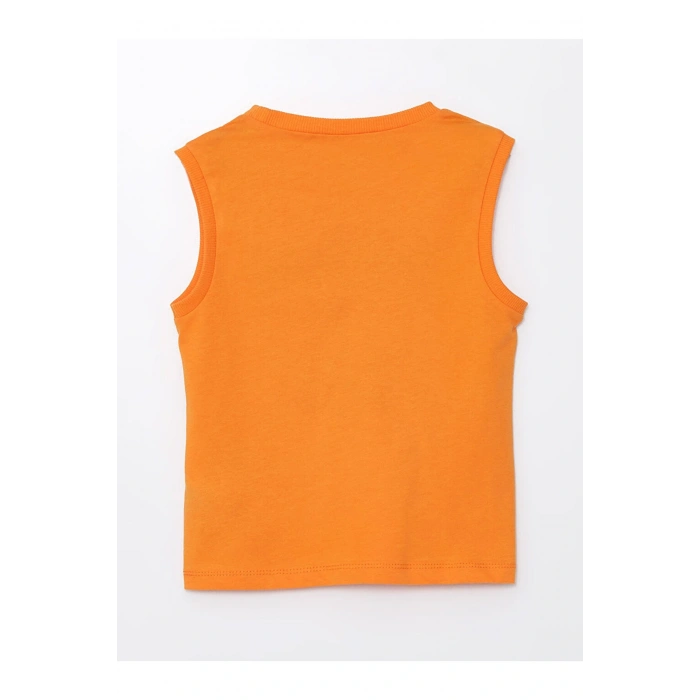 Lcw Bisiklet Yaka Kolsuz Baskılı Erkek Bebek Atlet Ve Şort 2li Takım