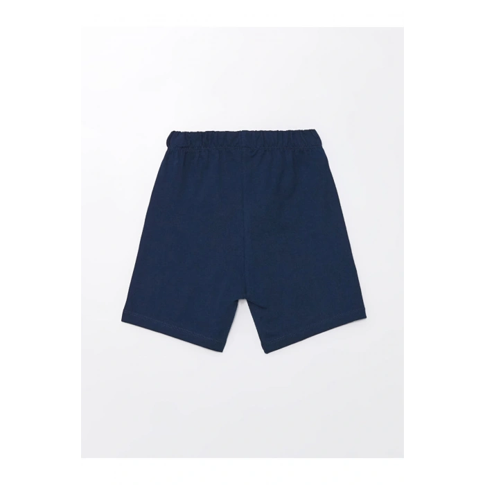 Lcw Bisiklet Yaka Kolsuz Baskılı Erkek Bebek Atlet Ve Şort 2li Takım