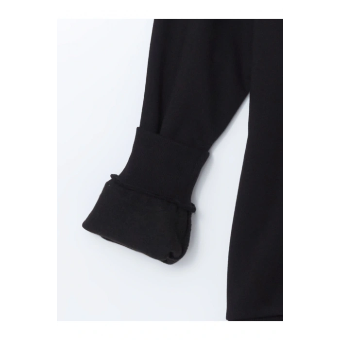 LCW Bisiklet Yaka Uzun Kollu İstanbul Baskılı Erkek Kalın Sweatshirt