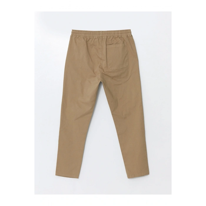 LCW Casual Bej Standart Kalıp Gabardin Erkek Pantolon