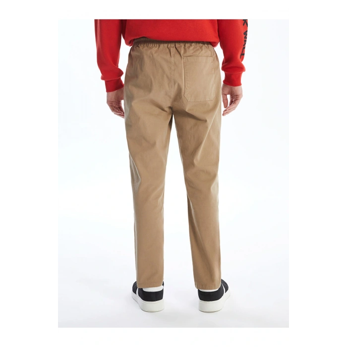 LCW Casual Bej Standart Kalıp Gabardin Erkek Pantolon