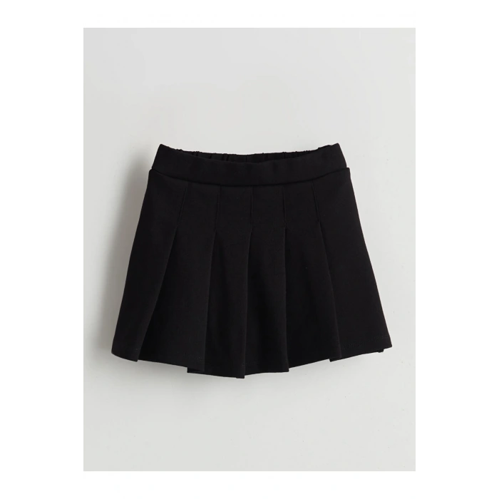 LCW Çelikli İnterlok Kız Çocuk Şort Etek