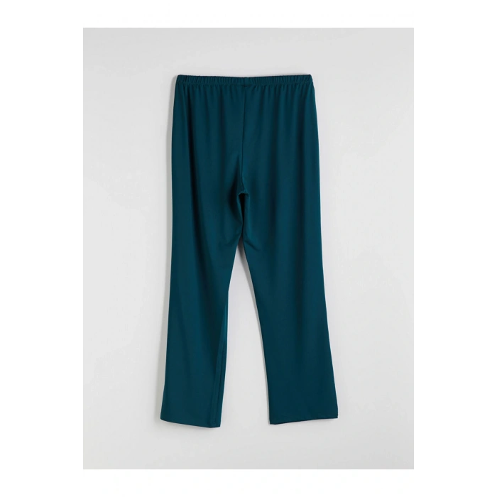 LCW Dik Yaka Çiçekli Kadın Tesettür Mayo Takımı