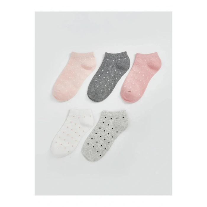 LCW DREAM Pembe Kız Çocuk Patik Çorap 5li