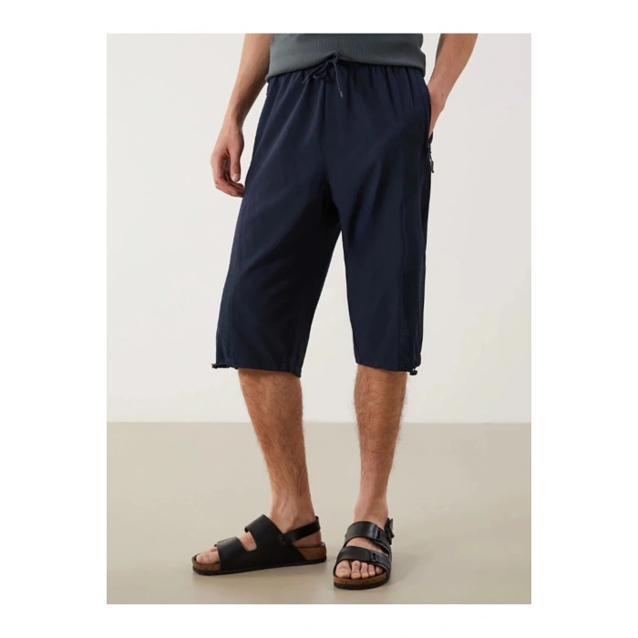 LCW Erkek Deniz Şortu Diz Altı Mikrofiber Kumaş