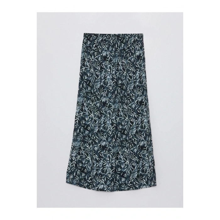 LCW Grace Beli Lastikli Desenli Belmando Kadın Etek