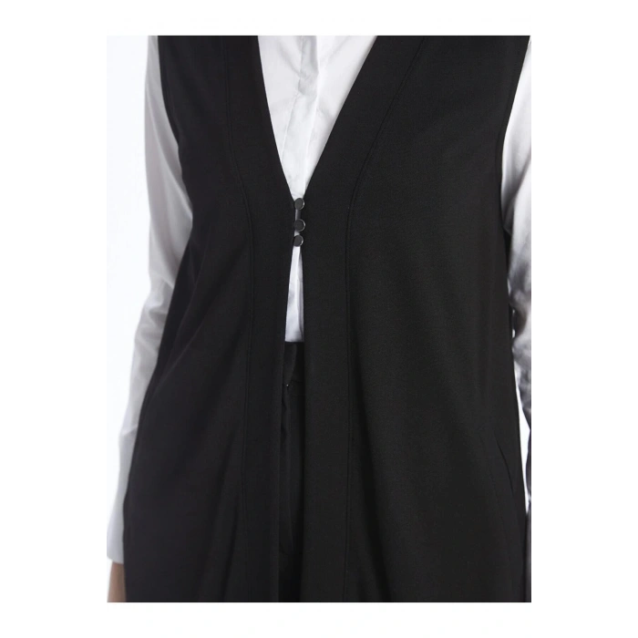 LCW Grace Kadın V Yaka Düz Yelek