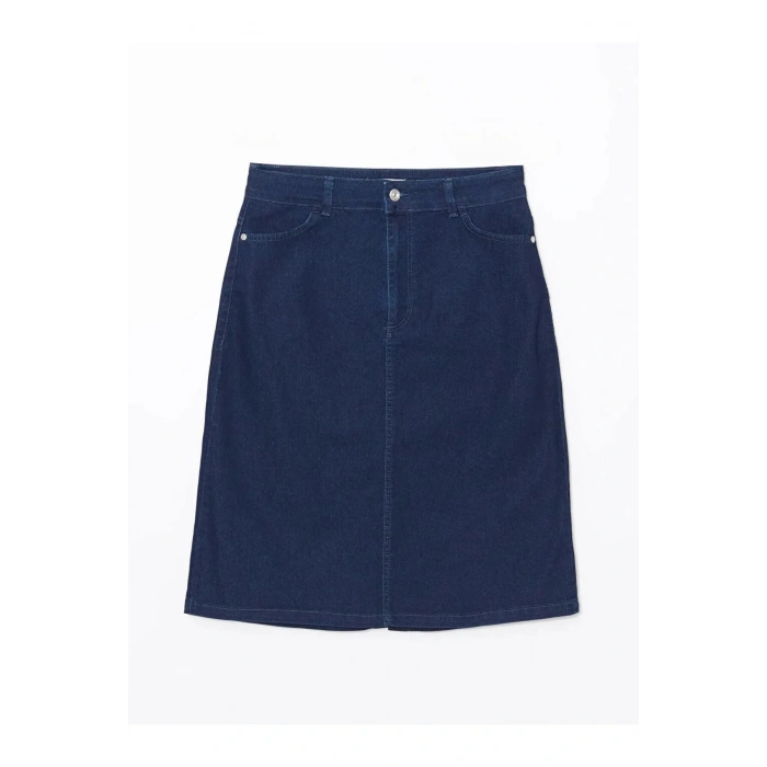 LCW Grace Mavi Standart Fit Kadın Jean Etek