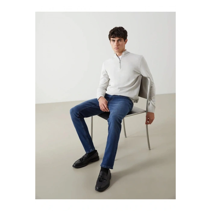 LCW Jeans Indigo 750 Slim Fit Erkek Jean Pantolon