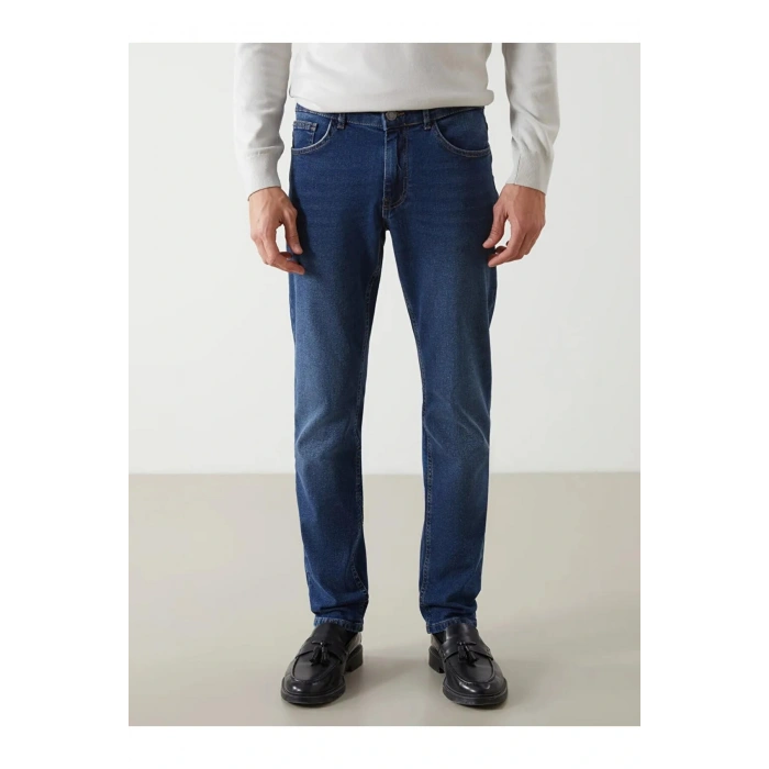 LCW Jeans Indigo 750 Slim Fit Erkek Jean Pantolon