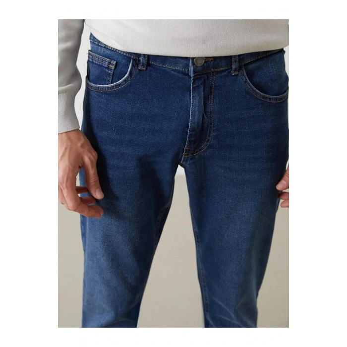 LCW Jeans Indigo 750 Slim Fit Erkek Jean Pantolon