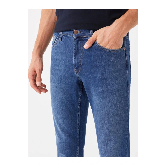 LCW Jeans Indigo 779 Regular Fit Erkek Jean Pantolon