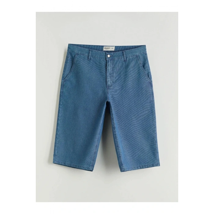 LCW Jeans Indigo Standart Kalıp Erkek Jean Şort
