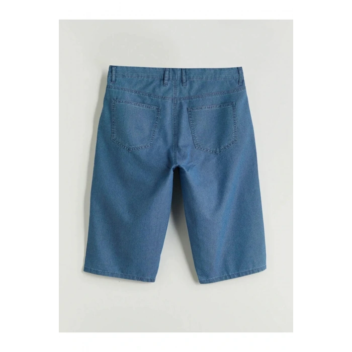 LCW Jeans Indigo Standart Kalıp Erkek Jean Şort