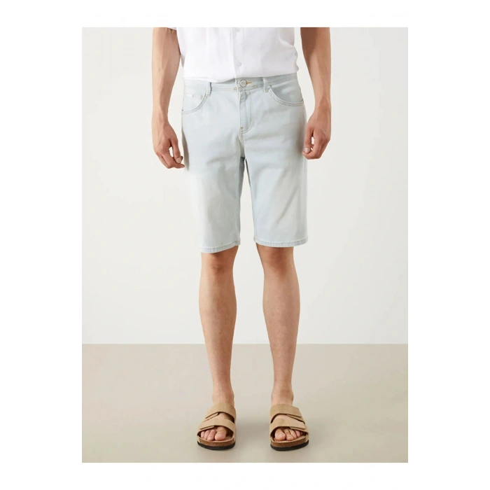 LCW Jeans Indigo Süper Skinny Fit Erkek Jean Şort