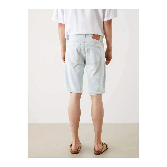 LCW Jeans Indigo Süper Skinny Fit Erkek Jean Şort