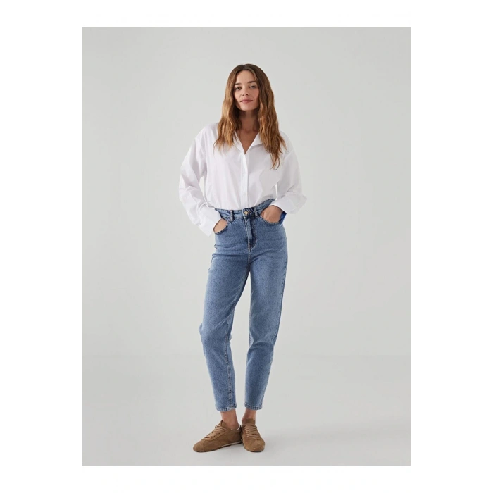 LCW Jeans Mom Fit Kadın Jean Pantolon
