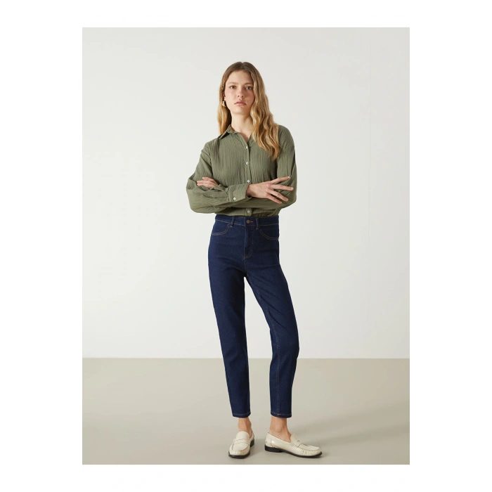 Lcw Jeans Mom Fit Kadın Jean Pantolon