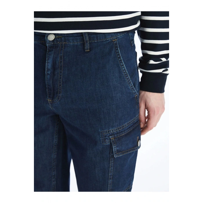 LCW Jeans Standart Kalıp Erkek Jean Bermuda