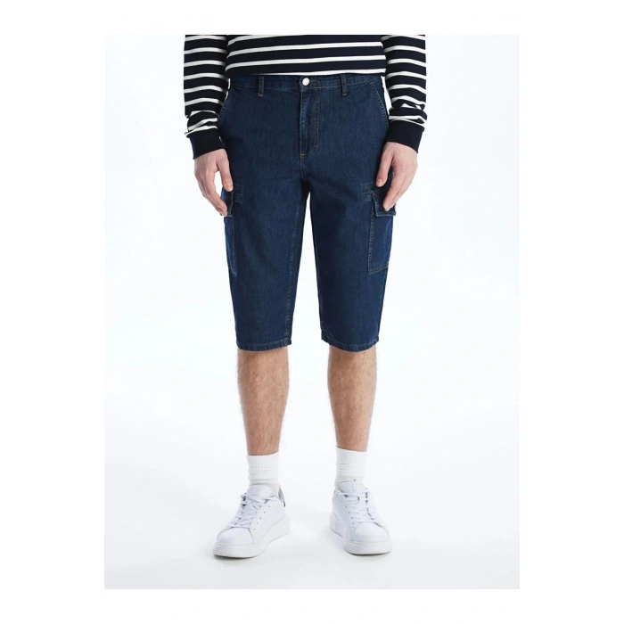 LCW Jeans Standart Kalıp Erkek Jean Bermuda